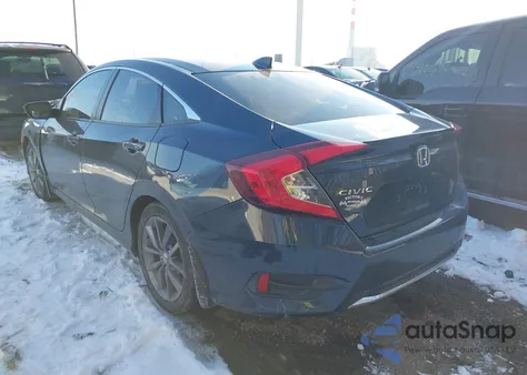 2020 Honda Civic Ex from USA, damaged, VIN 19XFC1F36LE006471